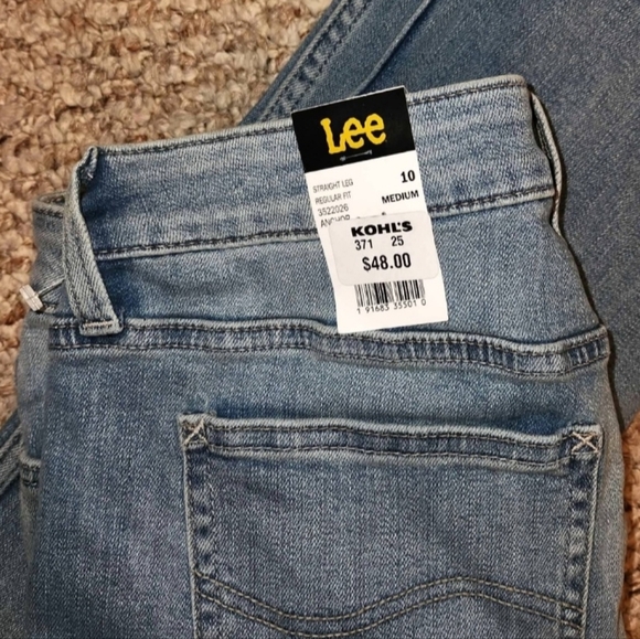 Lee Straight Leg Midrise Women's Jeans - Picture 4 of 4